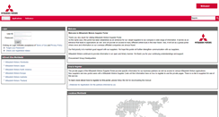 Desktop Screenshot of mitsubishi.portal.covisint.com