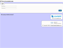 Tablet Screenshot of crt.covisint.com
