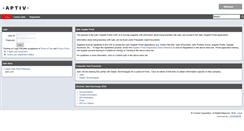 Desktop Screenshot of delphi.portal.covisint.com